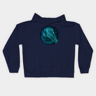 Survival Deity - Blue Kids Hoodie